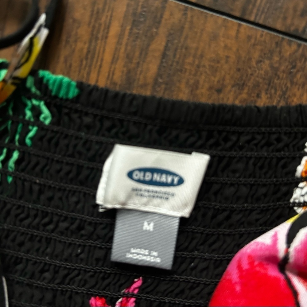 Old Navy, Women, Black Floral Dress - Picture 3 of 10